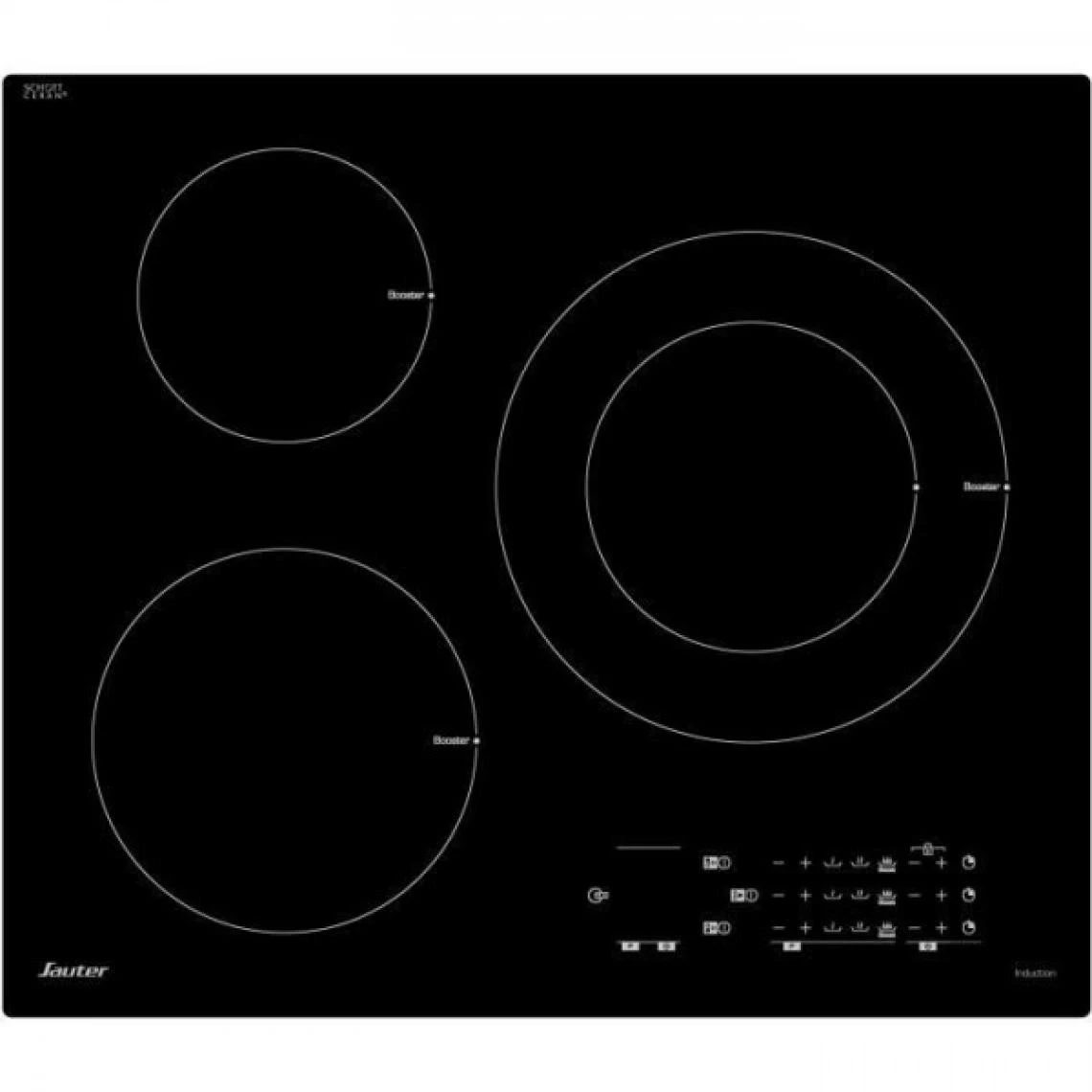 Table De Cuisson Induction SAUTER - 3 Zones - 7200W - L60 X P52 Cm - S...