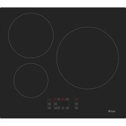 Table Induction AYA ATI3/3 3 Foyers Noir