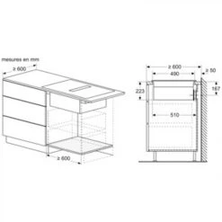 Table Induction BOSCH PVQ811F15E