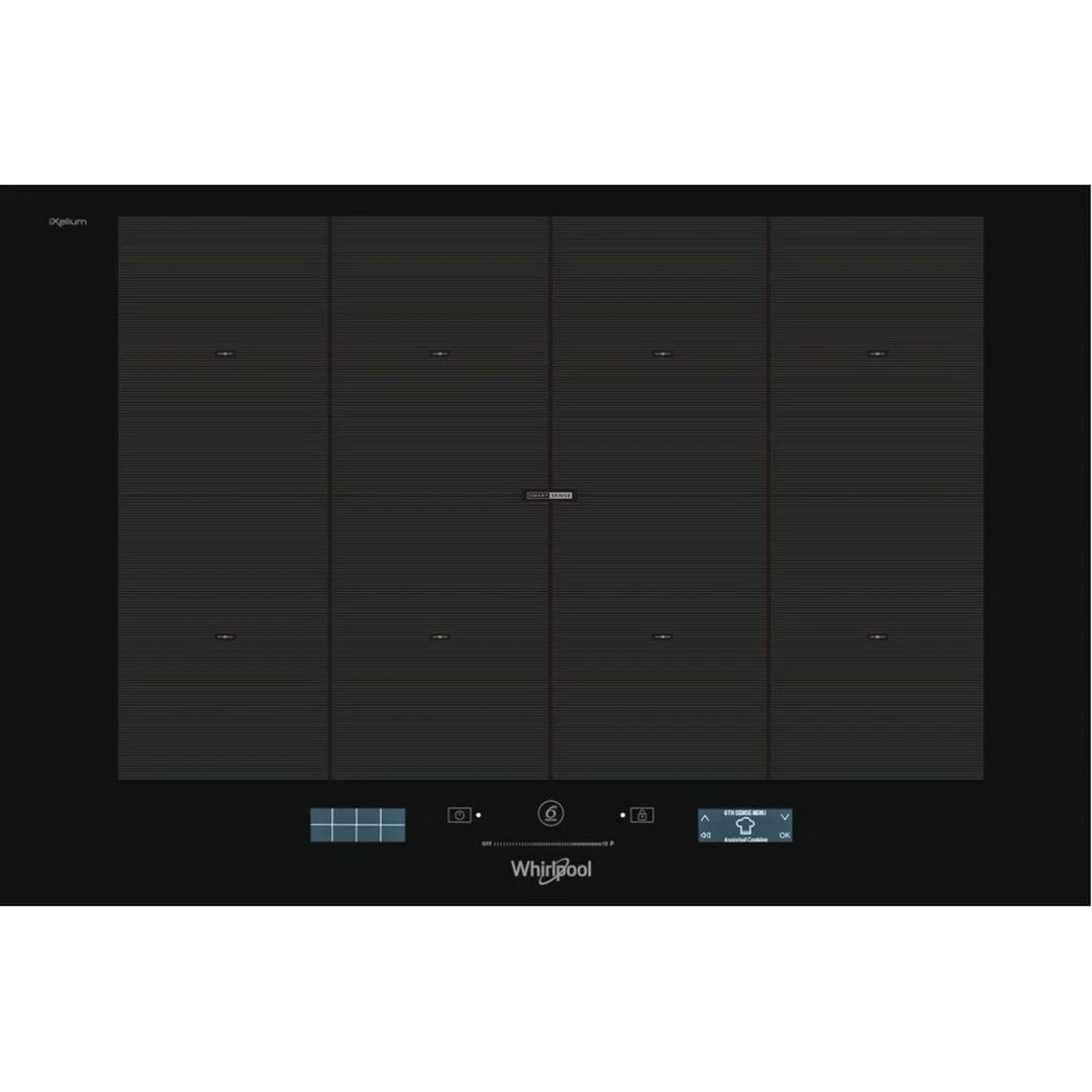 Whirlpool Table De Cuisson Induction 77cm 8 Feux 7400w Noir - Smp778cneixl - WHI...