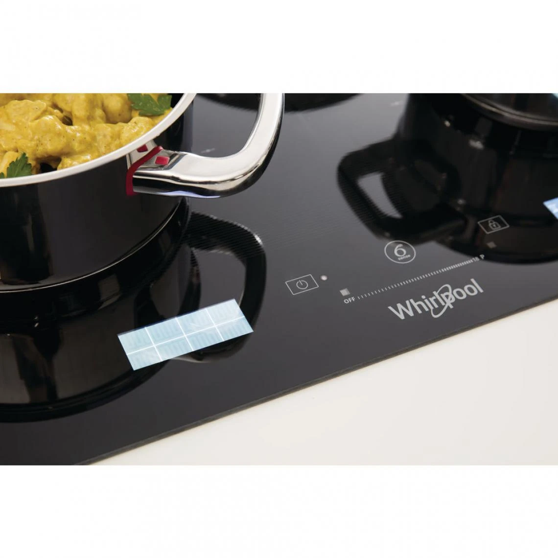 Whirlpool Table De Cuisson Induction 77cm 8 Feux 7400w Noir - Smp778cneixl - WHI... – Image 2