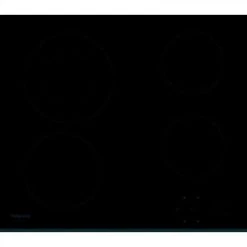 Table Vitrocéramique HOTPOINT HR632B 4 Foyers Vitro Noir