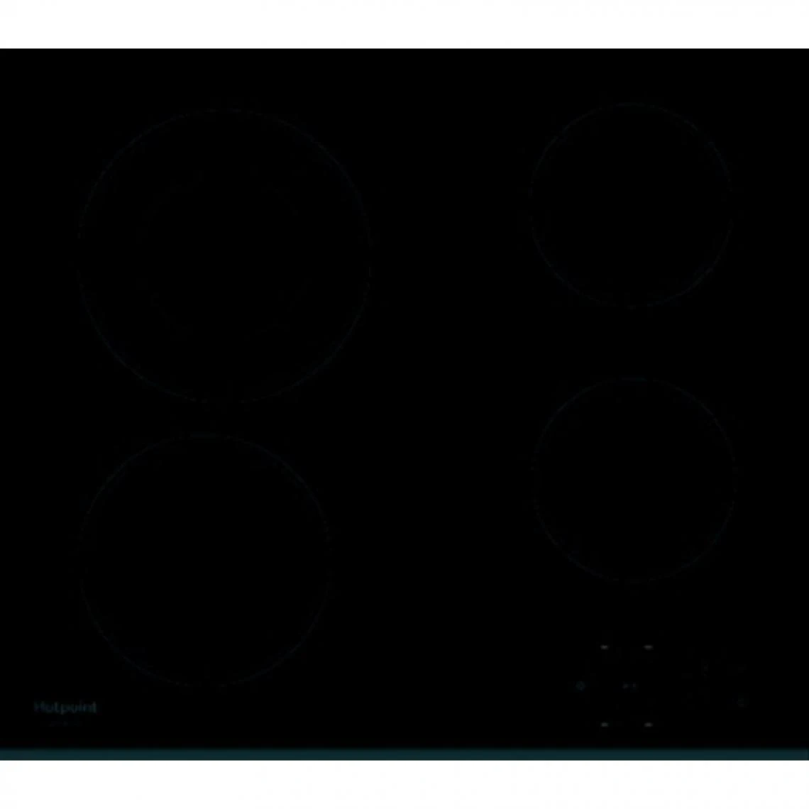Table Vitrocéramique HOTPOINT HR632B 4 Foyers Vitro Noir