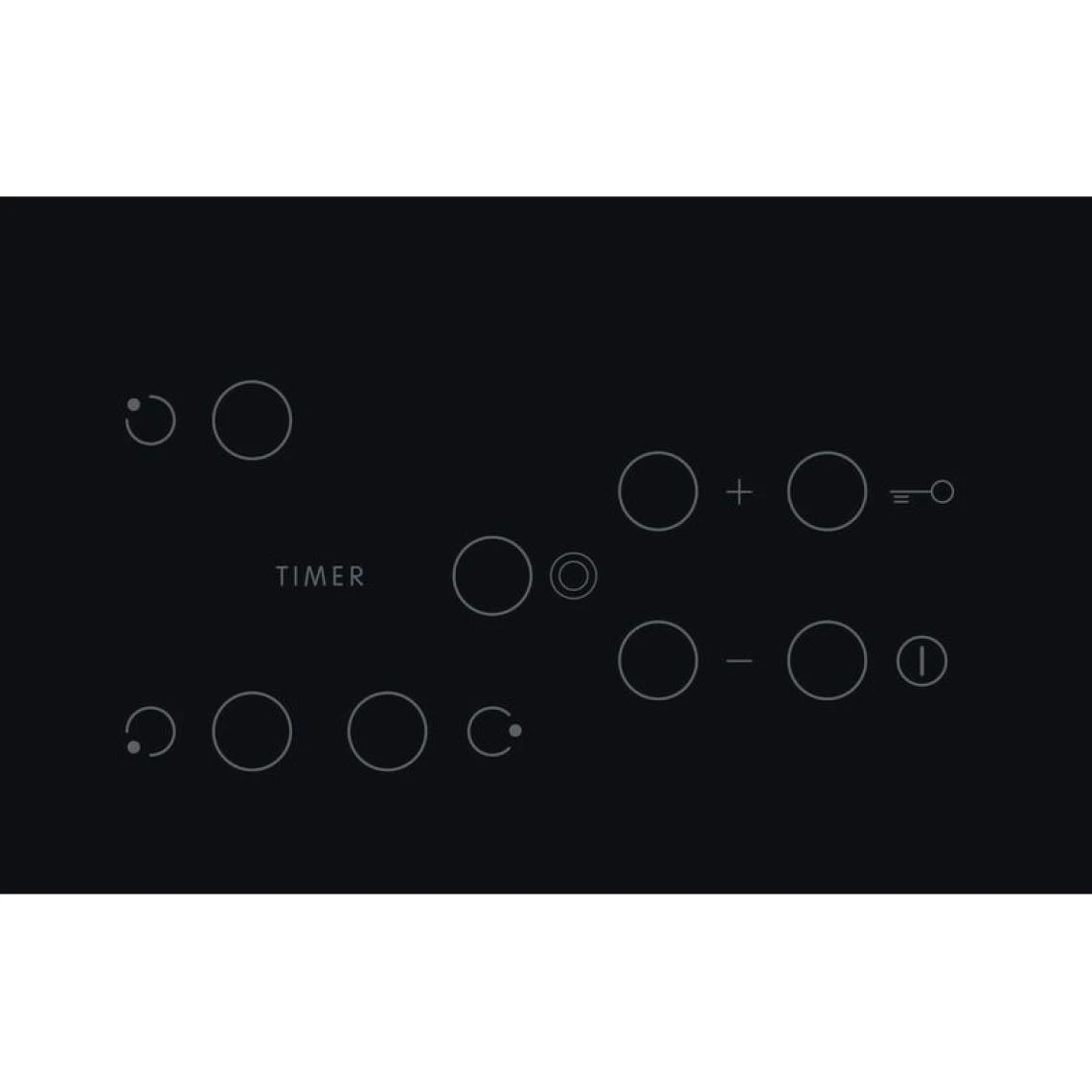 Table Vitrocéramique INDESIT RI360C 3 Foyers Noir – Image 4