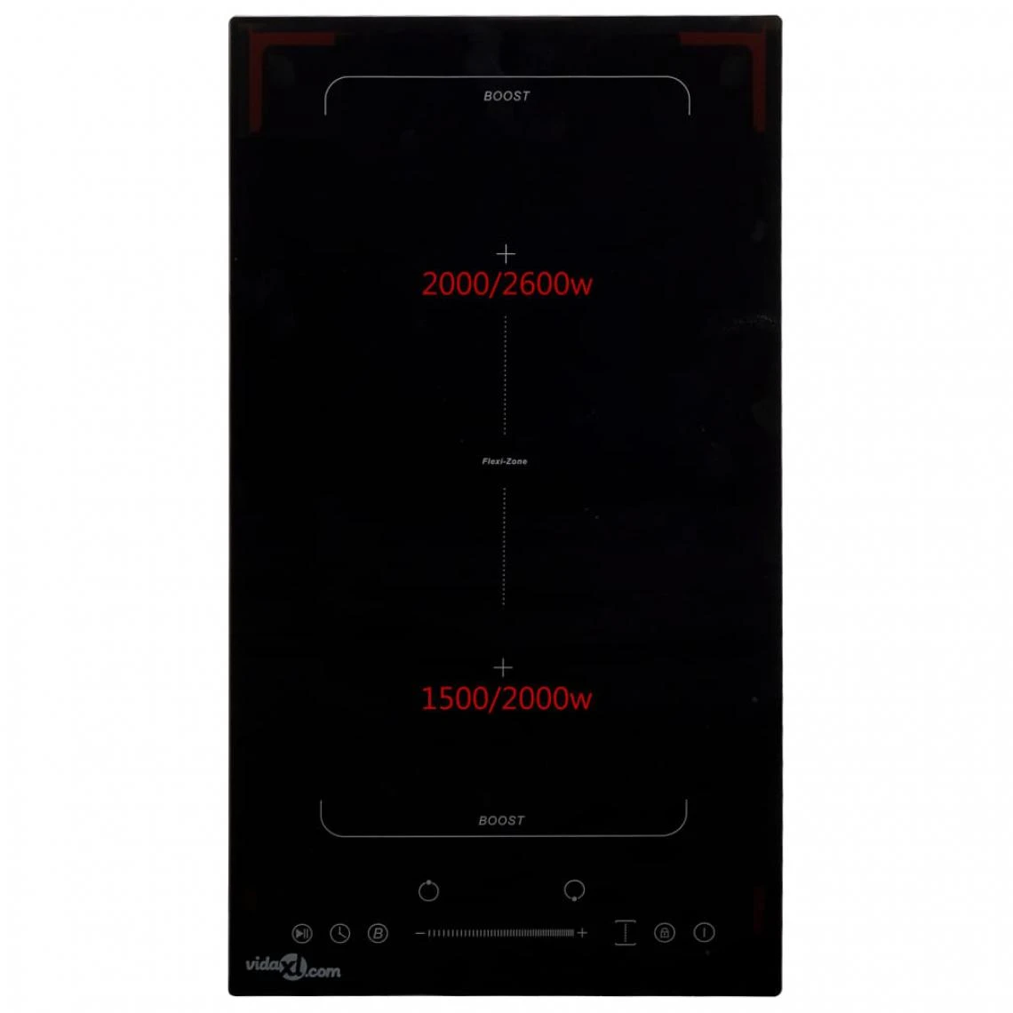 VidaXL Plaque De Cuisson à Induction 2 Brûleur Contrôle Tactile 350... – Image 3