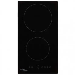 VidaXL Plaque De Cuisson Céramique 2 Brûleurs Contrôle Tactile 3000...