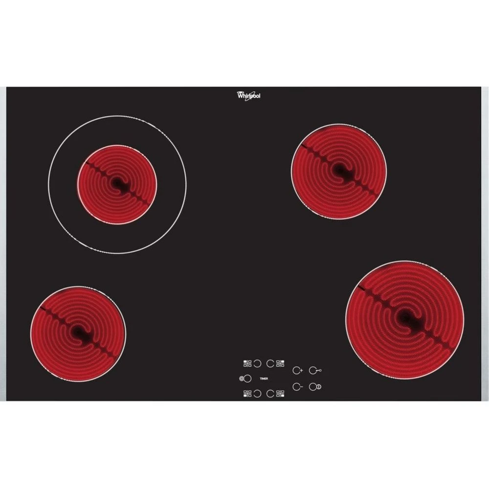 Whirlpool Plaque De Cuisson Vitrocéramique 77 Cm AKT8330LX
