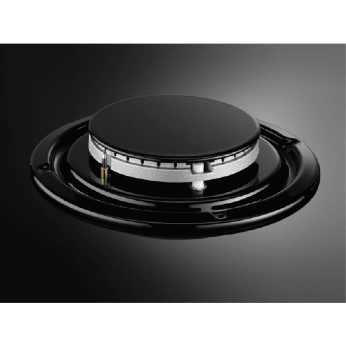 Zanussi ZGO65414BA Table De Cuisson Alimenté Au Gaz Encastré Acier Inoxydabl... – Image 3